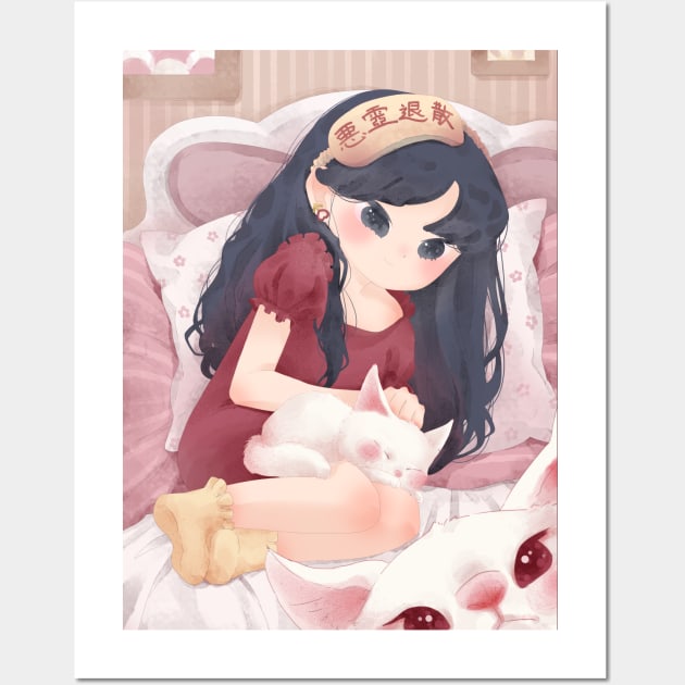 Sailor Mars Wall Art by MinranZhang